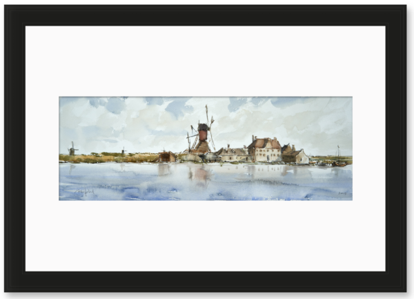 R21 Aquarel - De buurtschap het Molentje aan de Amstel v1 2019