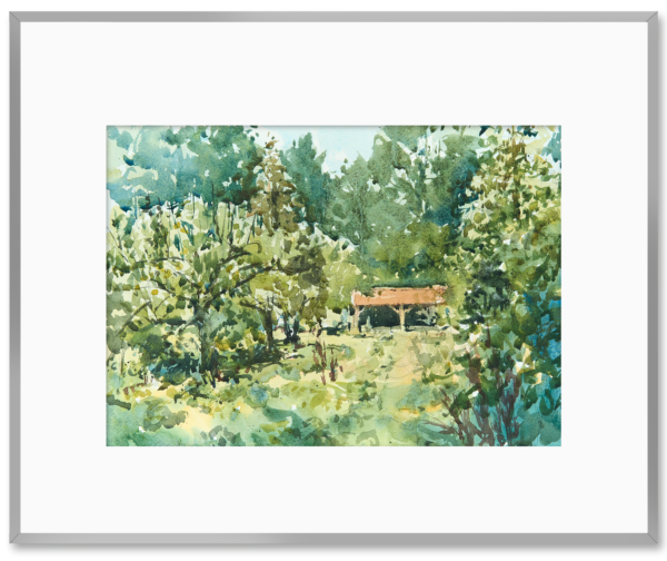 23 Aquarel - Boomgaard Allersmaborg 2022