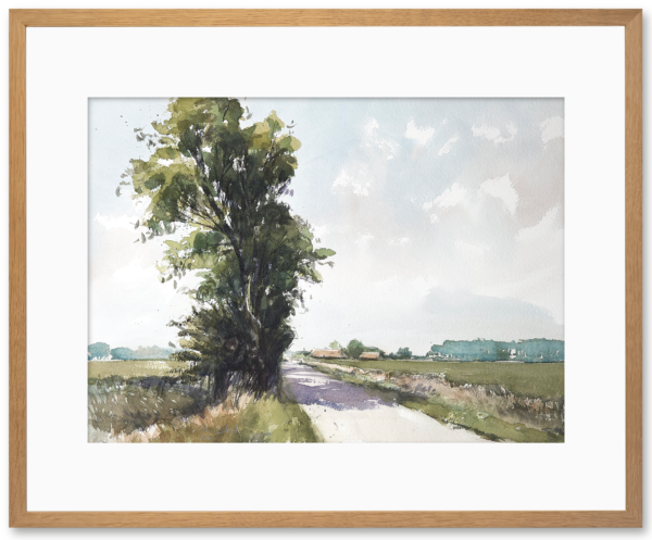 40 Aquarel - Antumerweg 2020