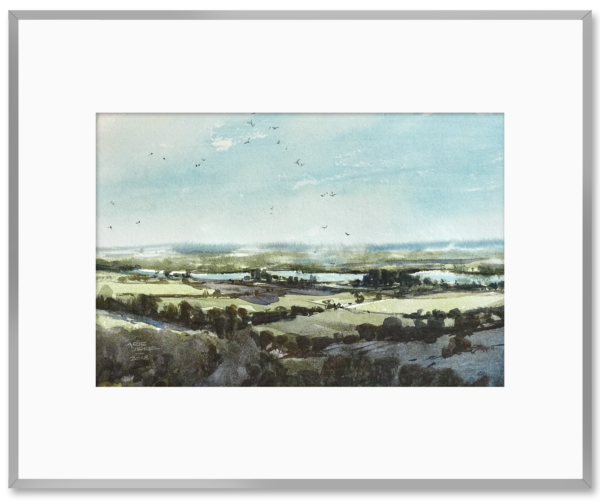 22 Aquarel - Du Nord Frankrijk 2018