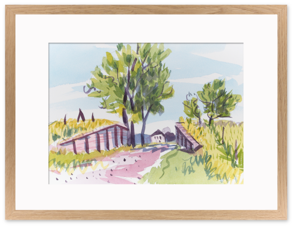 52 Aquarel - Hefswal, Uithuizermeeden 2025