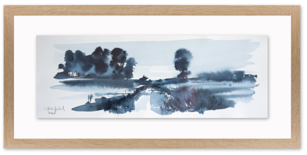 75 Aquarel monochrome - Oude Diepje 2026