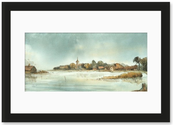 R34 Aquarel - De Amstel bij het huis Kostverloren v2 2023